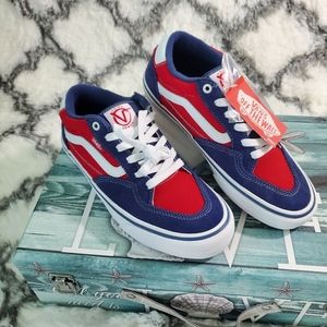 Vans unisex rowan pro navy red